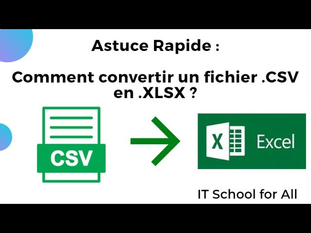 découvrez comment convertir facilement des fichiers csv en excel pour optimiser la gestion de vos données voip. suivez nos étapes simples et améliorez votre workflow dès aujourd'hui.