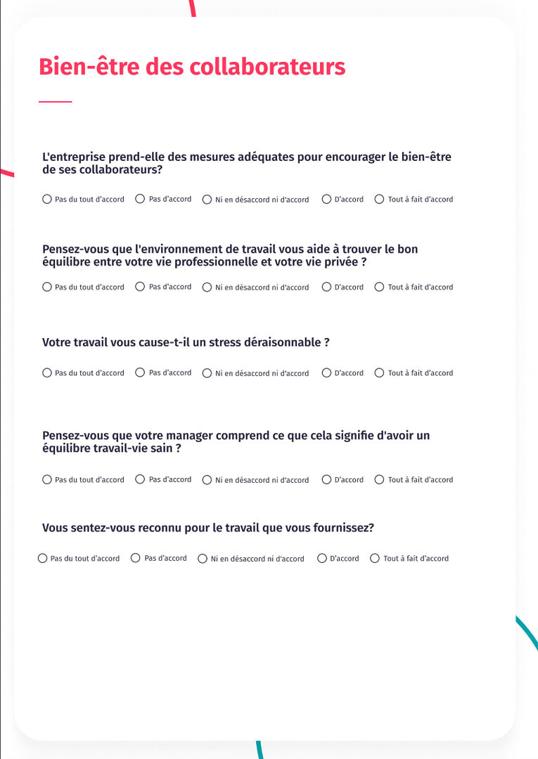 découvrez notre questionnaire de satisfaction, conçu pour recueillir vos opinions et suggestions. participez pour nous aider à améliorer nos services et garantir une expérience optimale.