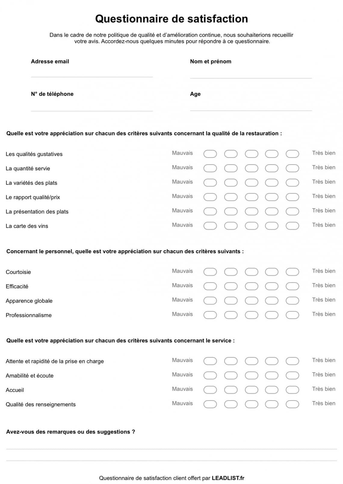 découvrez l'importance des questionnaires de satisfaction pour évaluer l'expérience de vos clients et améliorer vos services. optimisez la relation client grâce à des retours ciblés et précis.