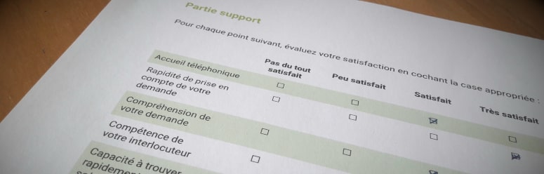 découvrez comment nos questionnaires de satisfaction clients peuvent vous aider à améliorer vos services et répondre aux attentes de vos clients. obtenez des insights précieux pour une meilleure expérience client.