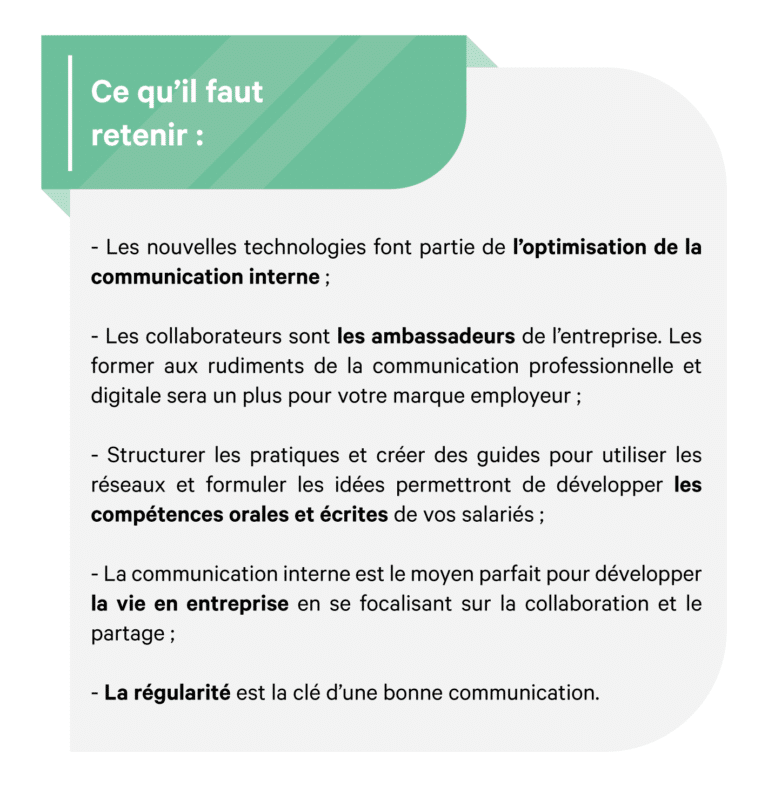 découvrez des stratégies efficaces pour optimiser la communication au sein de votre entreprise. améliorez la collaboration, boostez la productivité et favorisez un environnement de travail harmonieux grâce à des techniques adaptées.