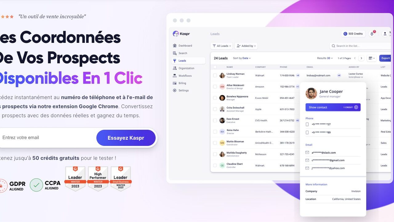 découvrez notre outil de recherche de prospects, conçu pour optimiser votre prospection commerciale et faciliter la découverte de nouveaux clients. accédez à des informations ciblées et augmentez votre efficacité avec une solution innovante.