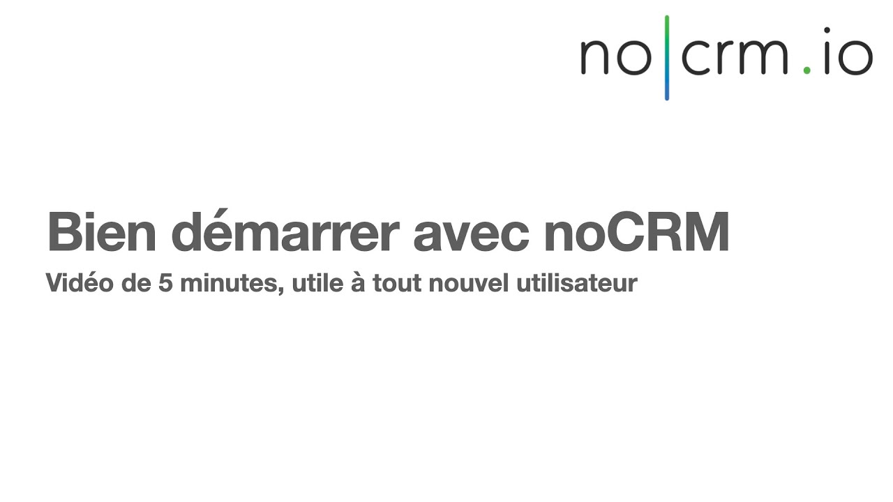 découvrez nocrm, la solution idéale pour gérer vos prospects efficacement. optimisez votre processus de vente sans le fardeau des crm traditionnels. suivez, organisez et convertissez vos leads en clients avec simplicité.