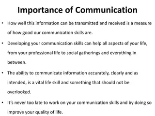 découvrez l'importance cruciale de la communication dans tous les aspects de la vie. apprenez comment une communication efficace peut renforcer les relations, améliorer la collaboration et favoriser la réussite personnelle et professionnelle.