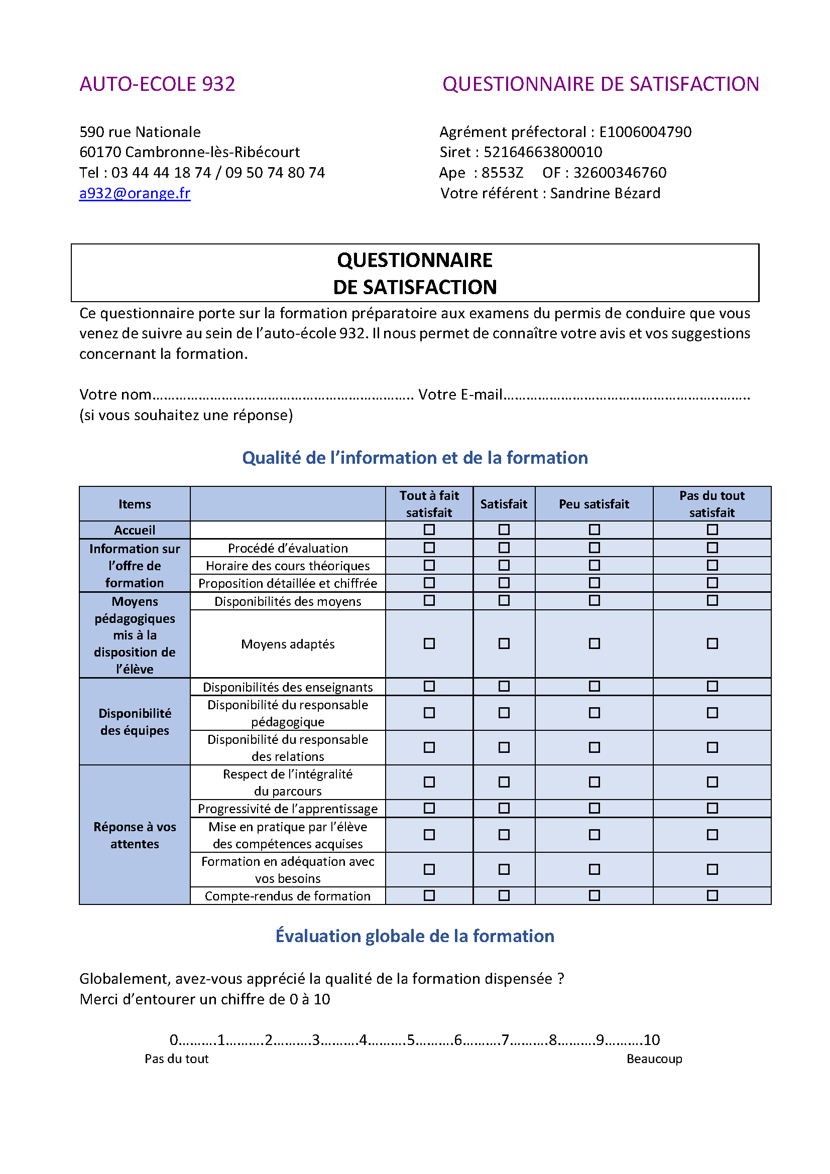 découvrez comment les questionnaires de satisfaction peuvent vous aider à évaluer l'expérience de vos clients, à identifier les points d'amélioration et à renforcer leur fidélité. optimisez la qualité de vos services grâce à des retours précieux.