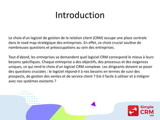 choix-crm-entreprise Pourquoi choisir un crm progiciel pour votre entreprise