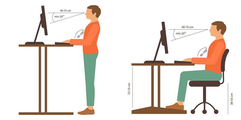 ergonomie-bureau Ergonomie des postes de travail standard téléphonique : optimiser le confort au bureau