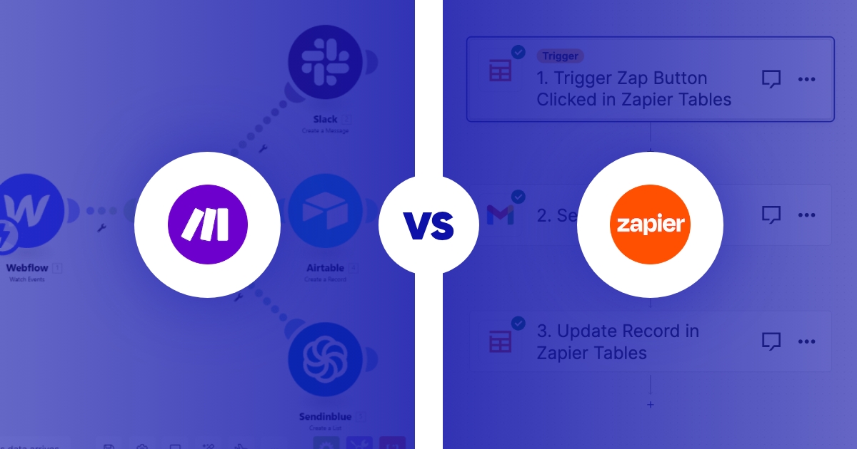 make-ou-zapier- Make ou Zapier : quel outil d'automatisation choisir ?