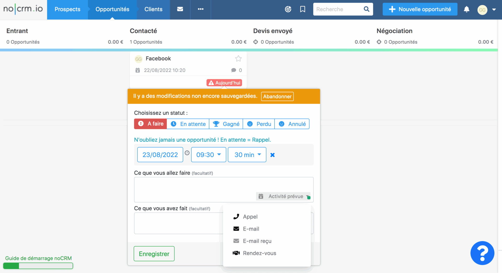 nocrm-pour-gerer-prospects Nocrm : la solution idéale pour gérer vos prospects sans CRM