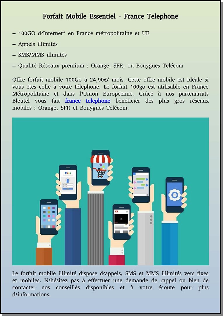 offre-france-mobile France Mobile no : tout ce qu'il faut savoir sur cette offre